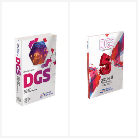 Dgs Ana Kaynak Ve Dgs 5 Çözümlü Deneme Sınavı Set.