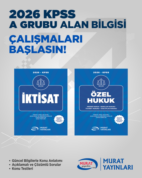 Kpss A grubu İktisat ve Özel Hukuk Konu Anlatımlı set .
