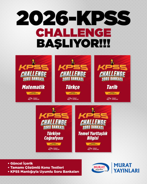 KPSS Challenge Soru Bankası Full Set. !