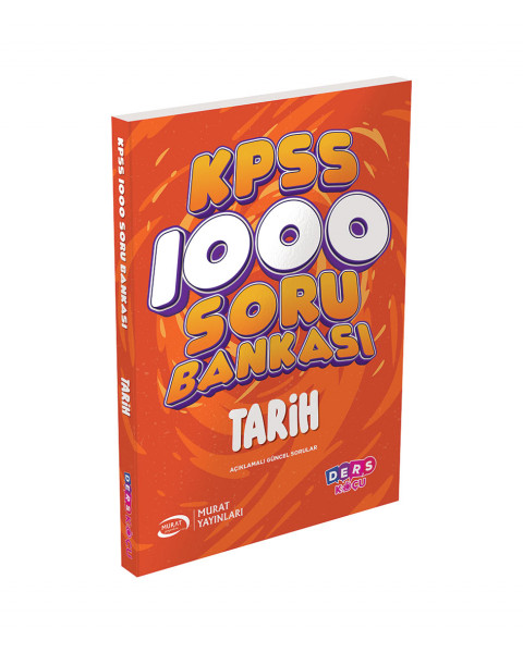 KPSS Tarih 1000 Soru Bankası (DK)