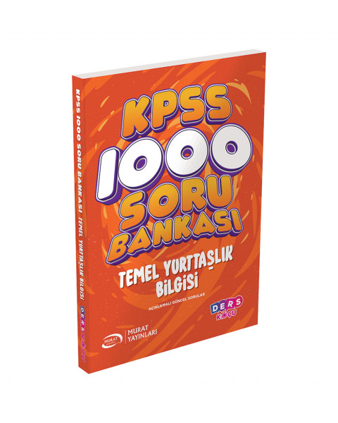 KPSS Temel Yurttaşlık Bilgisi 1000 Soru Bankası (DK)