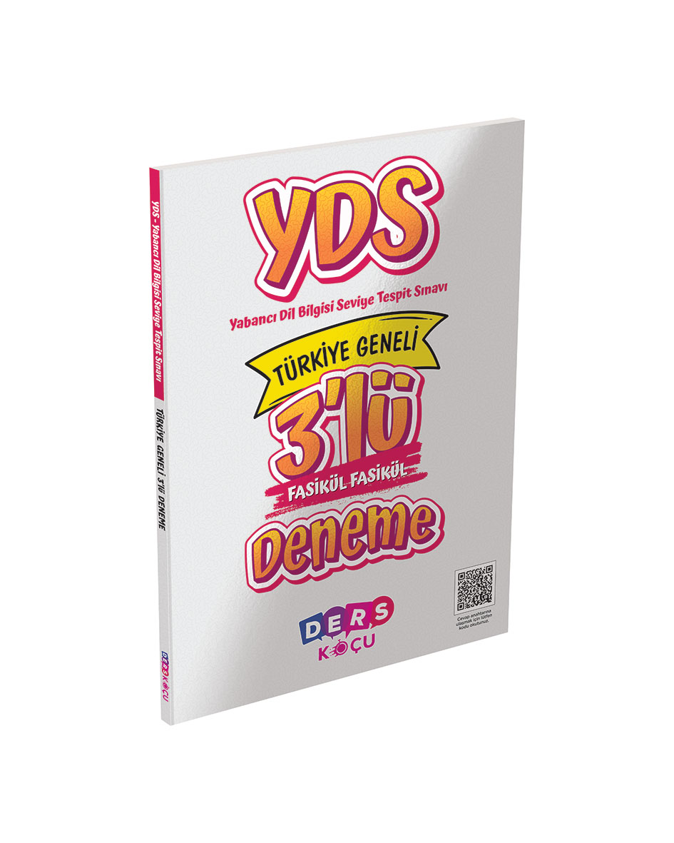 YDS 3 'lü Fasikül Fasikül Deneme Sınavı (DK)